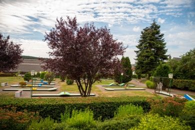 Minigolfanlage am Gasthaus Altes Backhaus