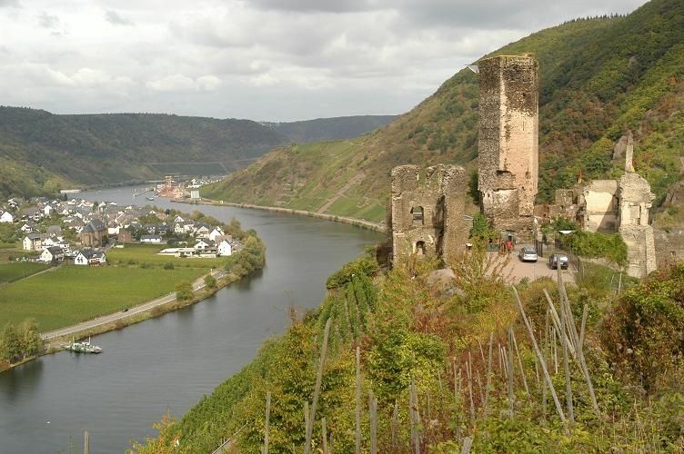 Blick auf Ellenz, von Beilstein