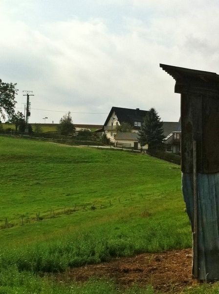 Blick auf unseren Hof