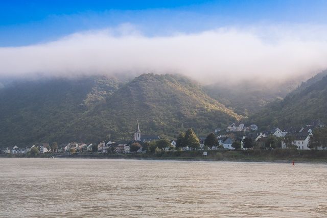 Blick auf Kestert - Mittelrheintal - Rheinsteig