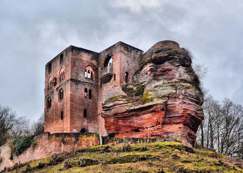 Burg Frankenstein und Burg Diemerstein