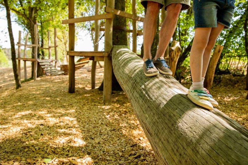 Eigener Waldspielplatz