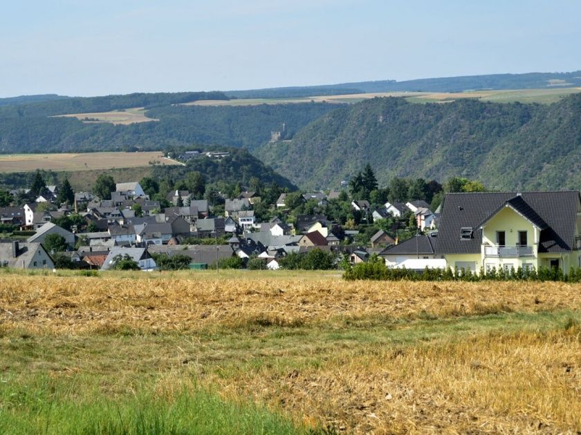 Blick auf Biebernheim