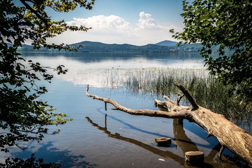 Blick auf Laacher See