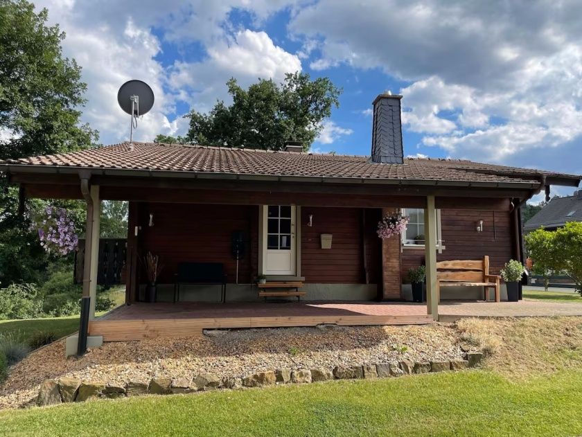 Ferienhaus Blockhaus in Vöhl-Harbshausen am Edersee