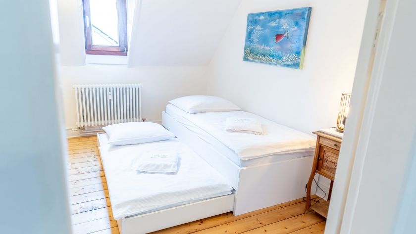 Ferienwohnung Unterm Dach im Herrenhaus Burg Vlatten