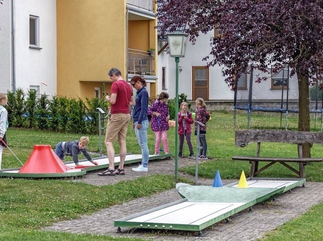 Minigolf für Jung und Alt